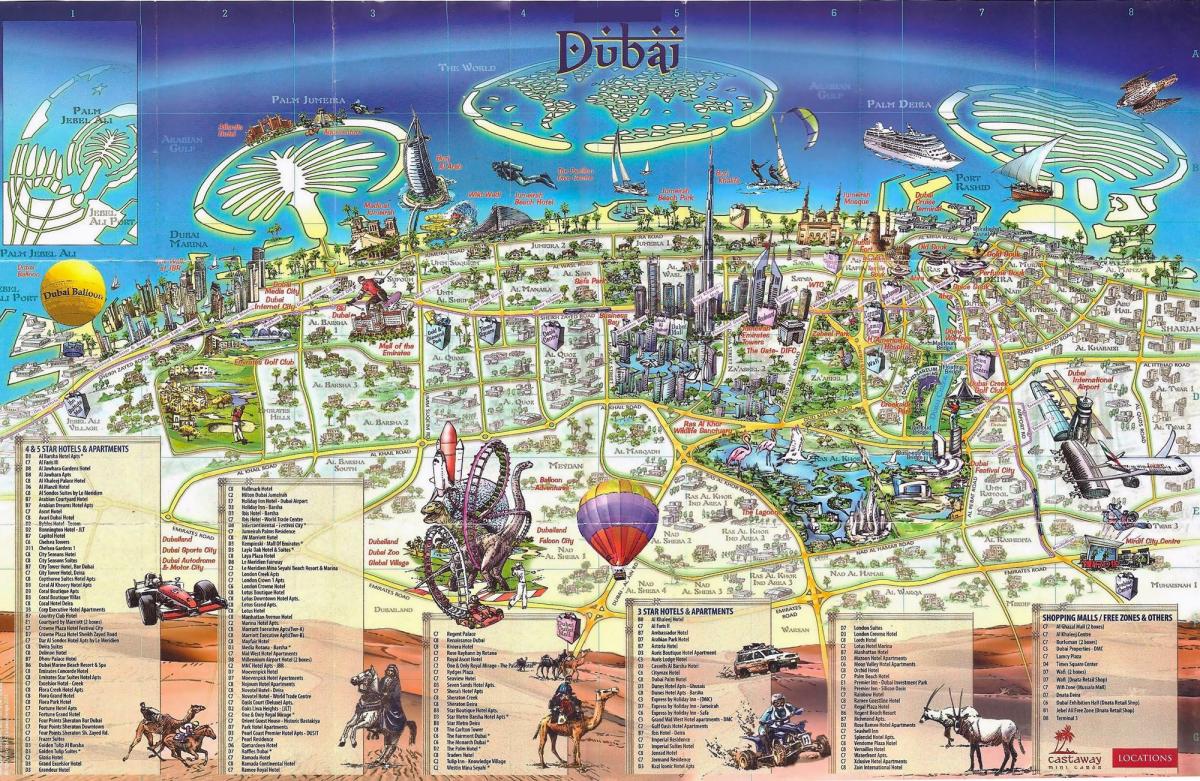 3d mapu Dubaj