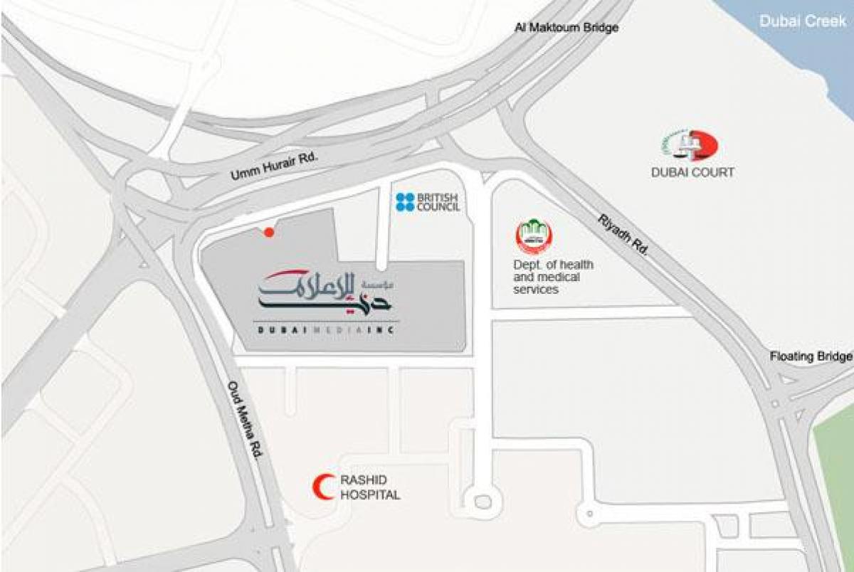 ladislav nemocnice Dubaj polohy na mape