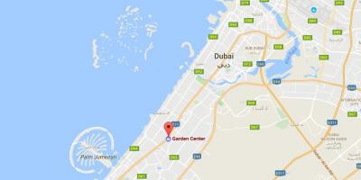 Dubaj záhradné centrum polohy na mape